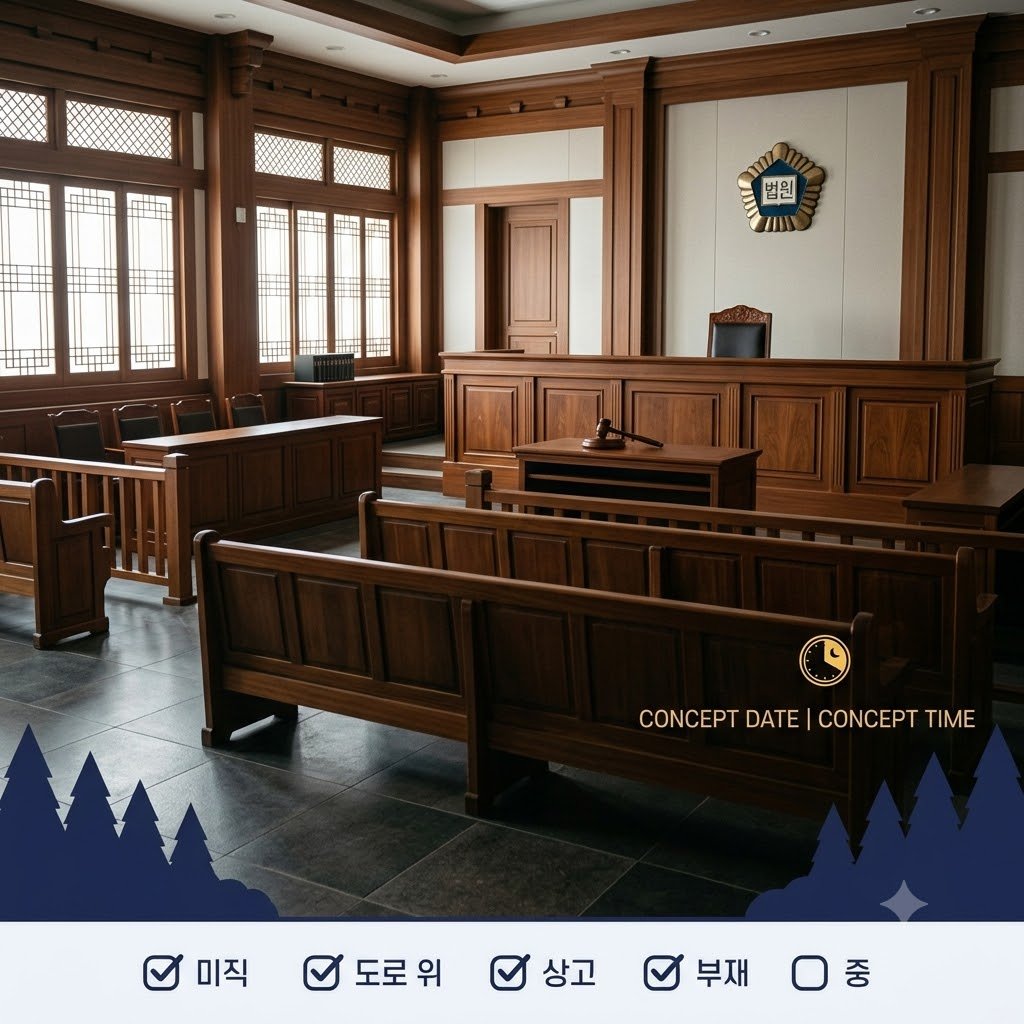 도로 관리 책임 소재를 다투는 법정 공방